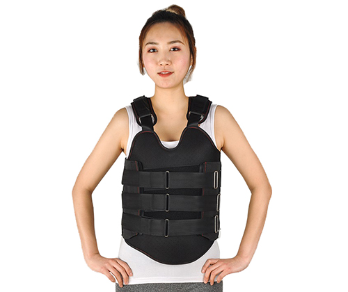 SH-004可调胸腰椎固定支具（加热塑型款黑色I型）