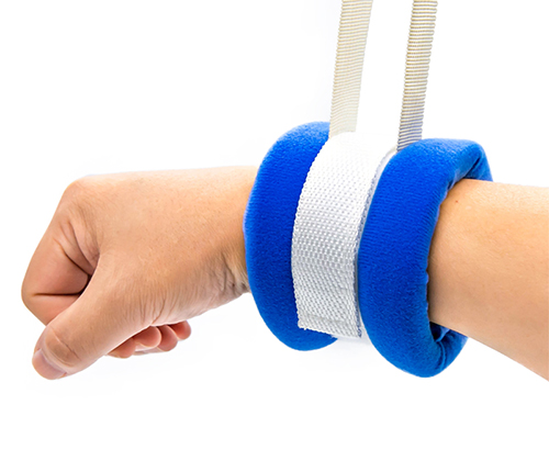 SH-117手腕固定带I型（白绒布型、灰绒布型、蓝绒布型）